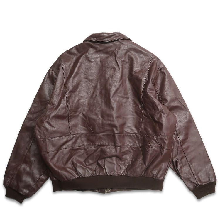 古着 ADVENTURE BOUND BY WILSONS A-2タイプ レザージャケット