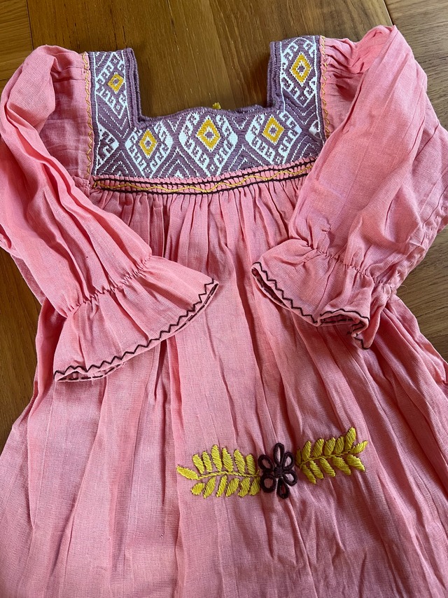 Handmade Mexican Dress【2y前後】