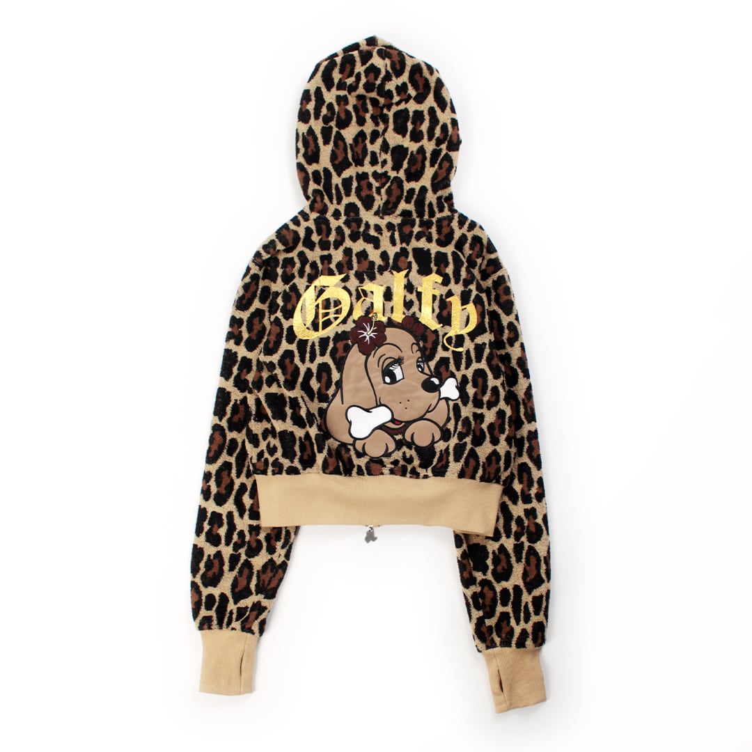 【GALFY】フユGAL豹パーカー  153068 ガルフィー パーカー セットアップ ストリート ブランド メンズ レディース ユニセックス