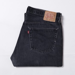 Levi's 501 Black Denim Pants (W38/L32)