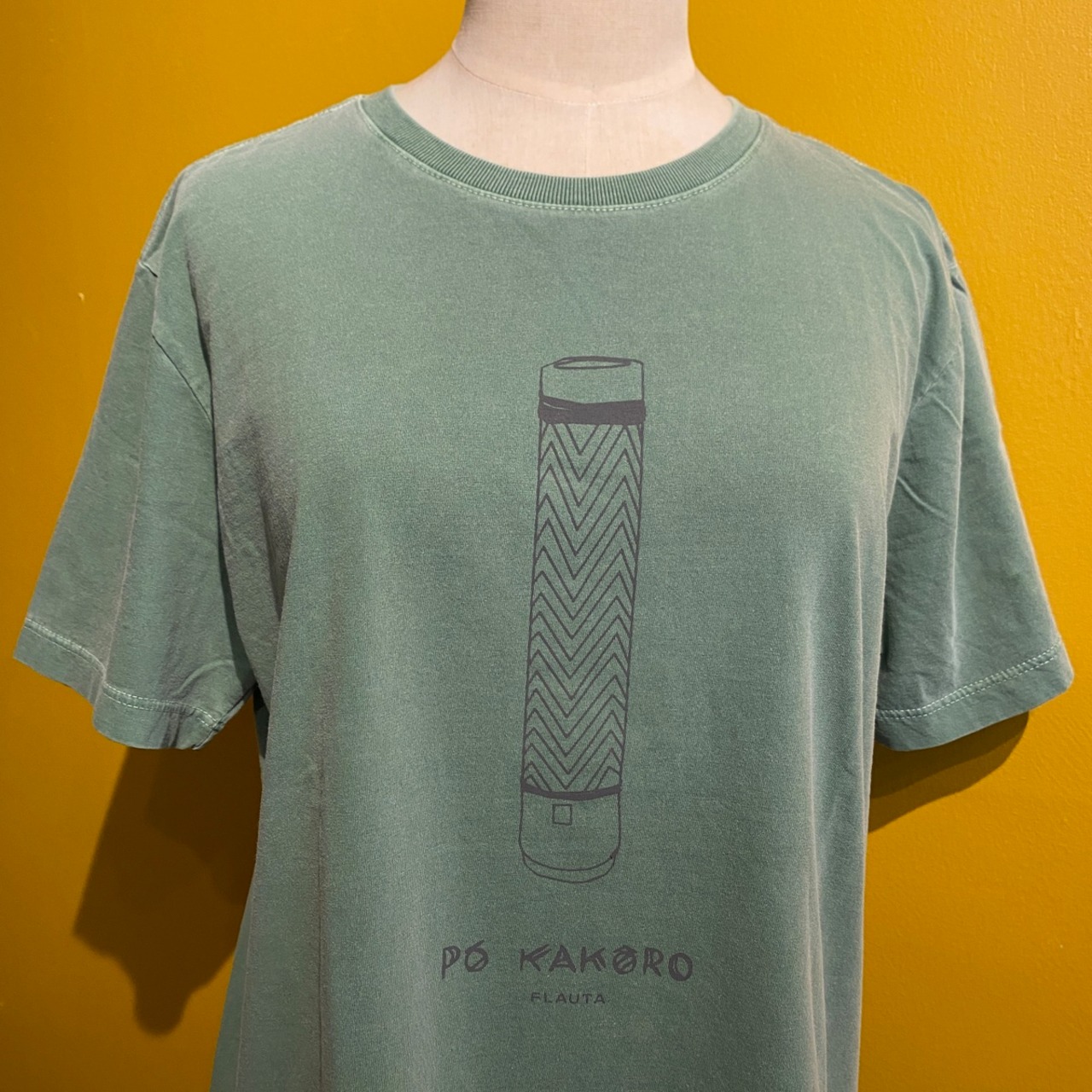 カヤポ族のTシャツ 【Flauta】