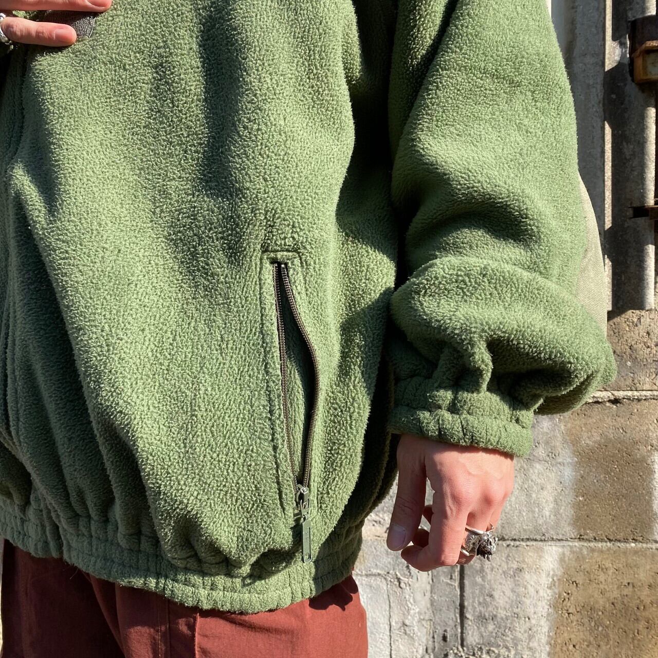 ビッグサイズ フランス軍 ユーロミリタリー フリースジャケット メンズ