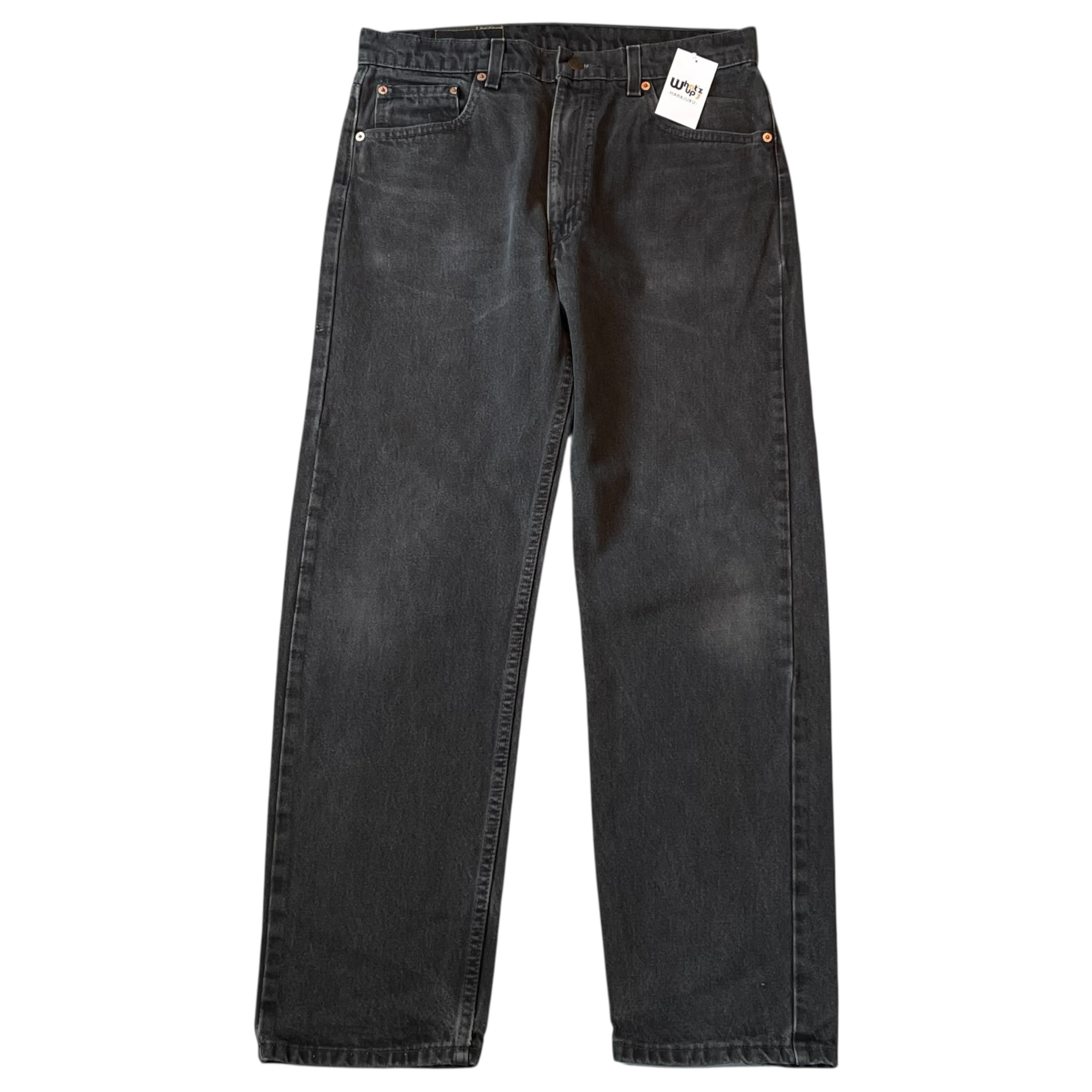 1996s Levi's 505 "34×30" 後染め Black denim pants