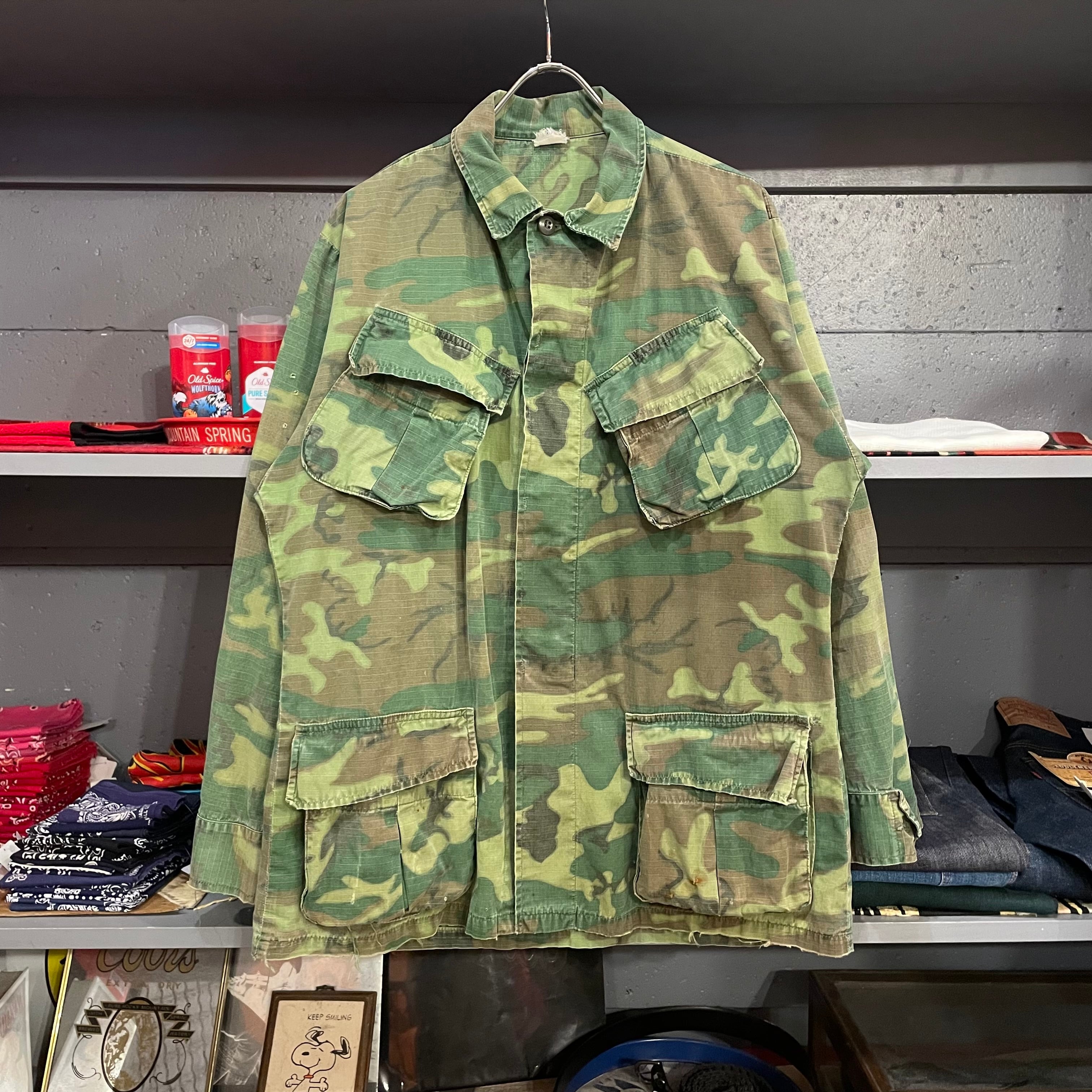 ジャケット・アウター 70s us.army 5th jungle fatigue 70s U.S.Army Jungle Fatigue Jacket 