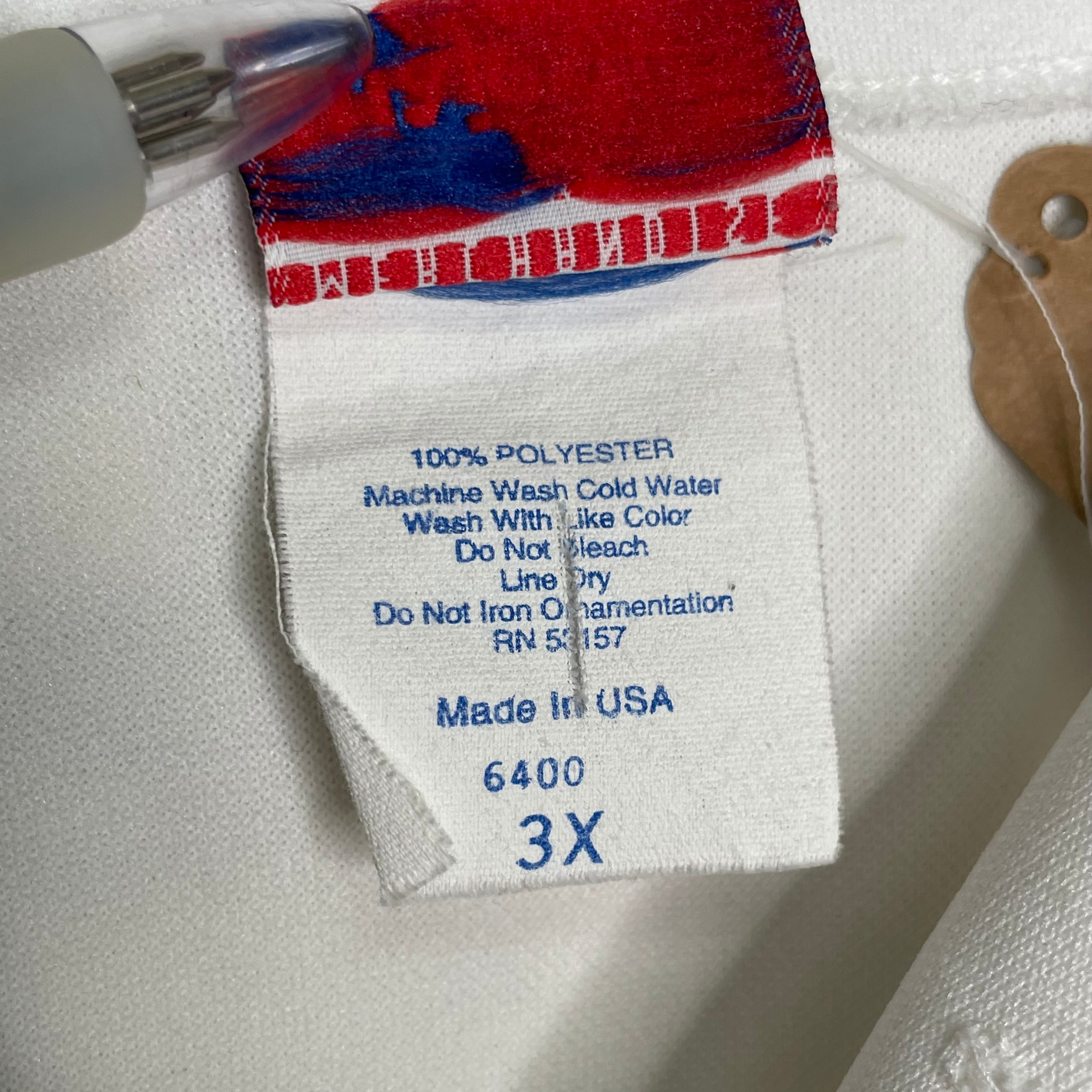 Made in USA 】majestics ベースボールシャツ 3XL 刺繍 ワッペン