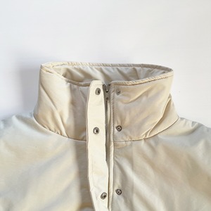 Stand collar middle outer (ivory)