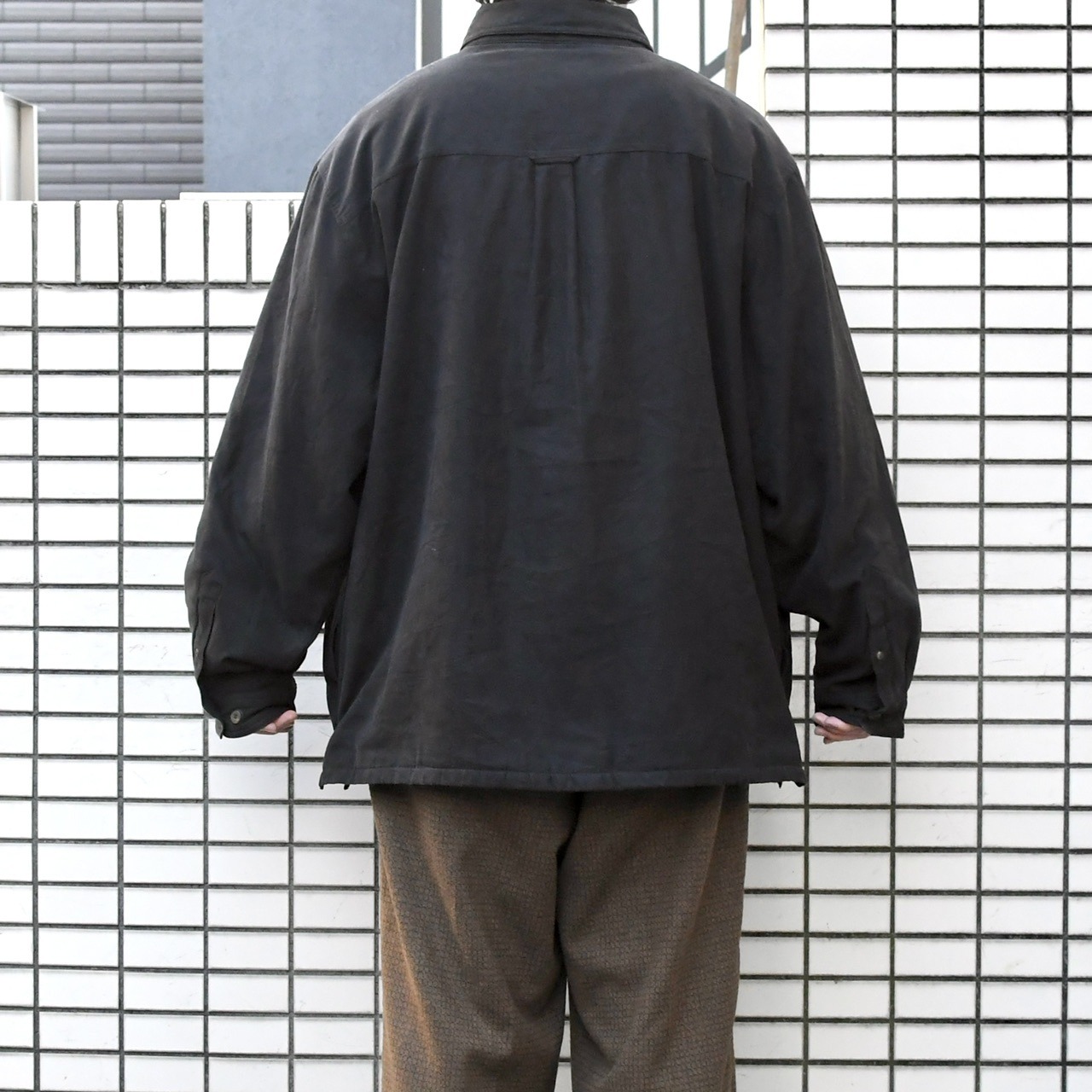 weather proof fleece lining fake suede shirt jacket