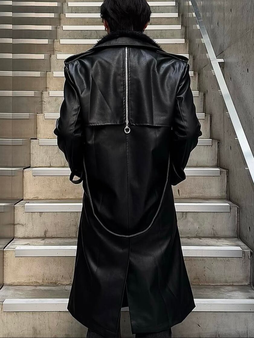 alude osaka レザートレンチコート alude osaka レザートレンチコート
