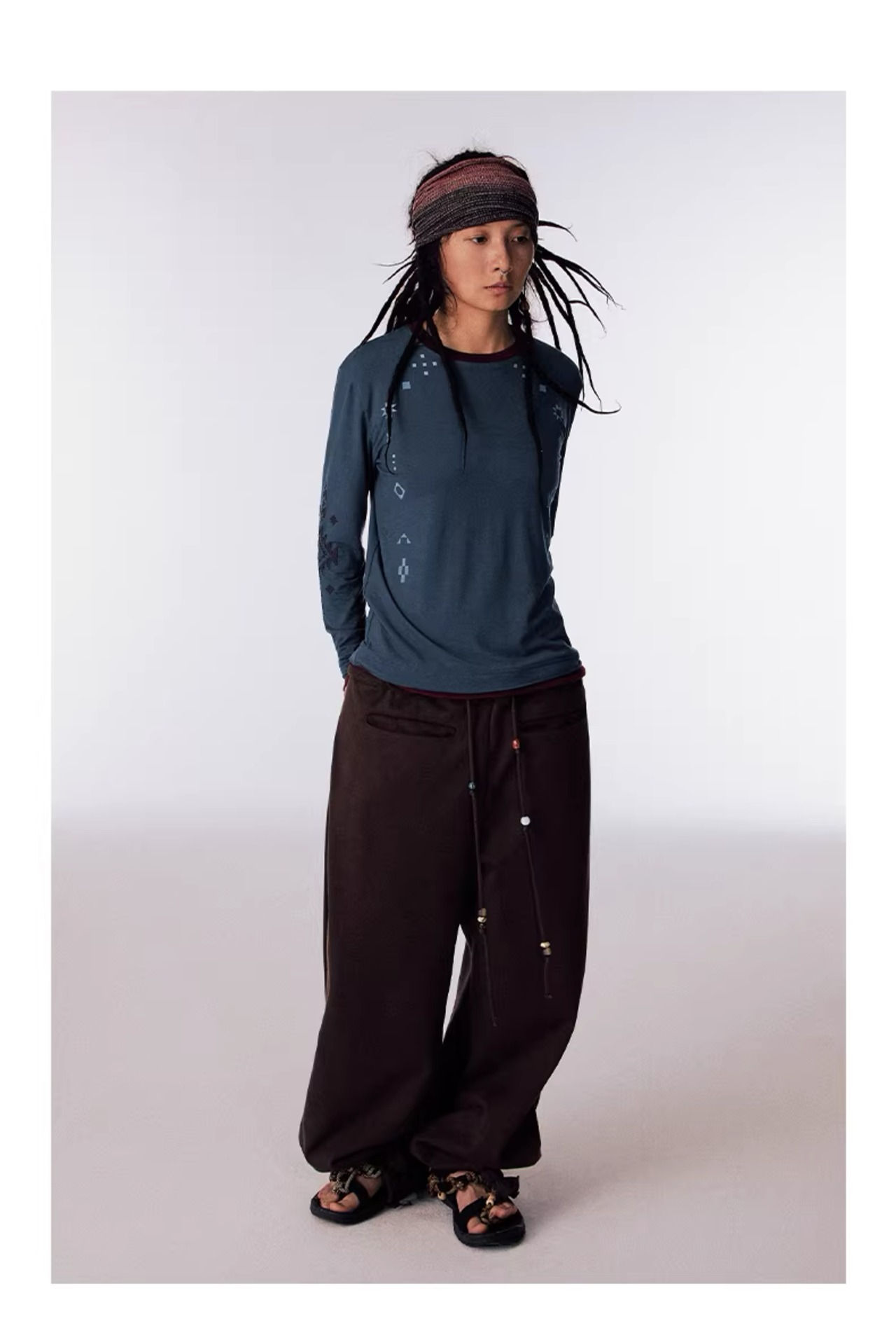 CONP Totem Embroidered Layered Top