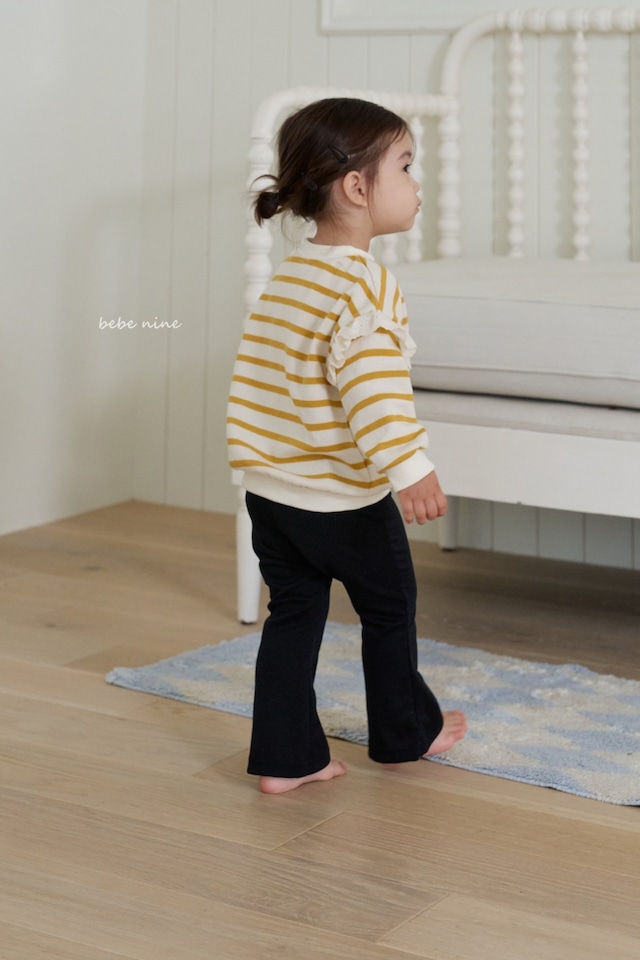 *即納* bebenine ボニーフリルスエット