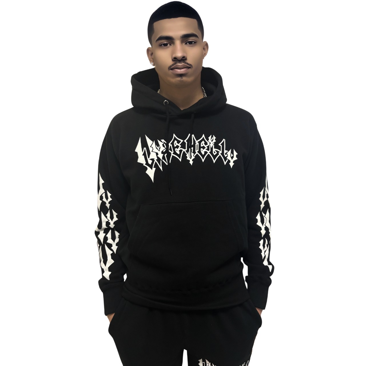 ELDOLADO over logo  black setup ⚠︎上下別売り - 3