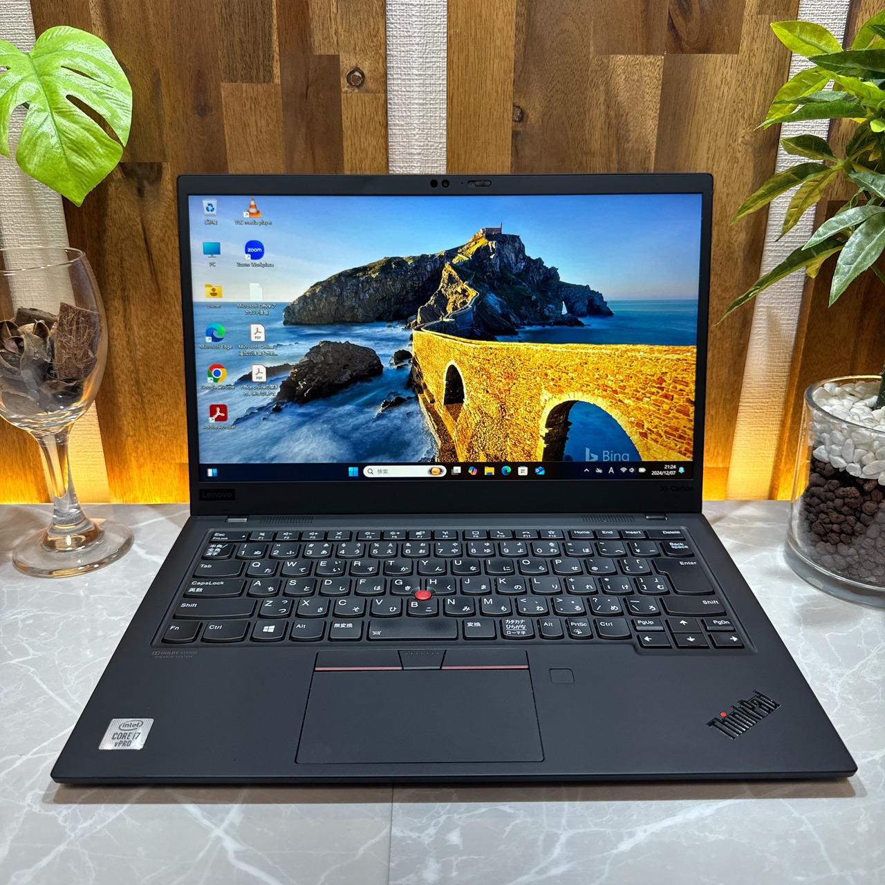 極美品2020年式 Lenovo Thinkpad X1 Carbon/最高峰i7/メモリ16GB/SSD256GB/LTEモデル/ノートパソコン
