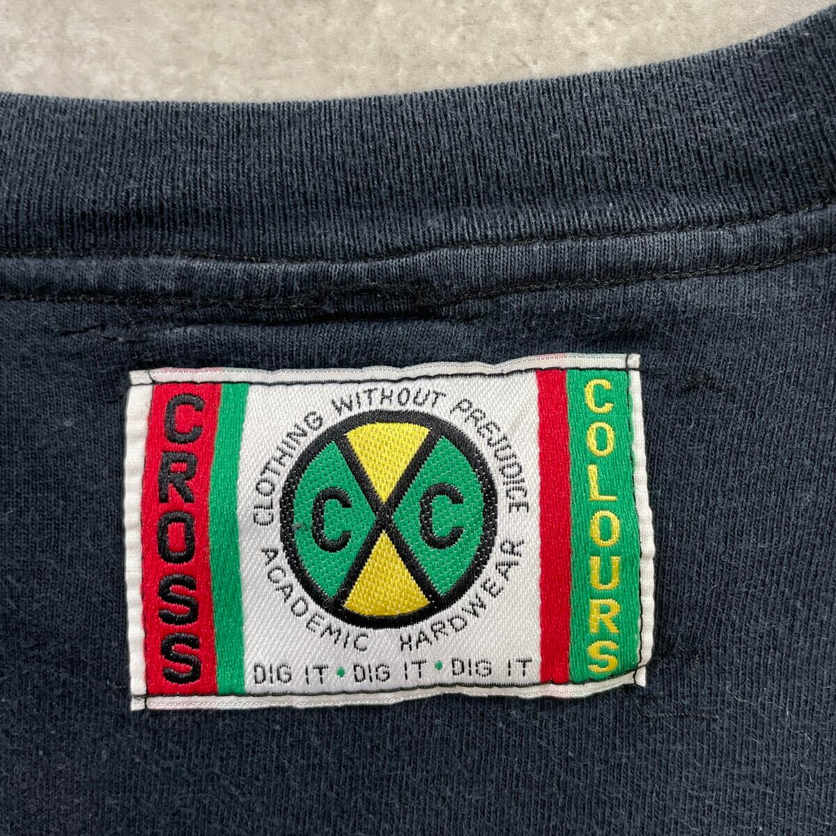90年代 CROSS COLOURS クロスカラーズ ロングTシャツ ロンT メンズXL