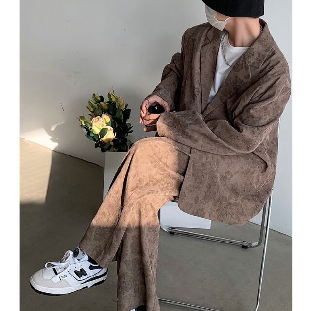 45 割引でおすすめアイテム 予約販売 メンズセットアップスーツ無地シングルシックブラックブラウンきれいめ男前 ビジネス フォーマル メンズ ファッション Coyoterungolf Com