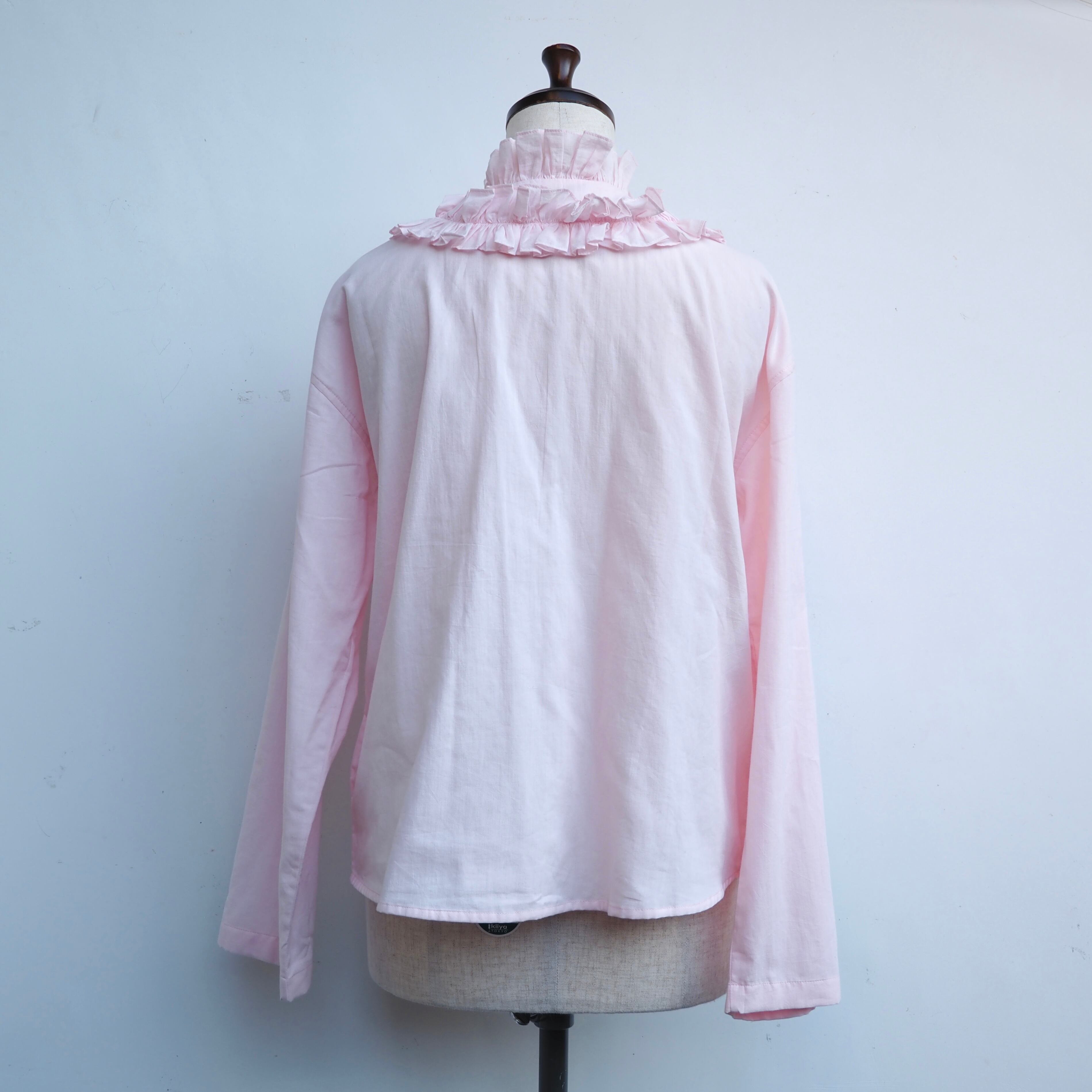 BUNON/Double Frill Cape/フリルケープ(black・ecru)