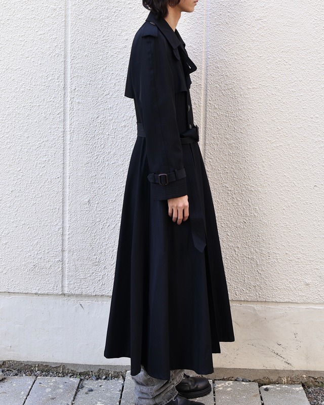 【Jean Paul GAULTIER CLASSIQUE】 super long trench coat