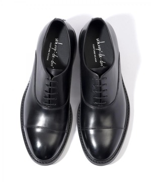 Oval Oxford Shoes　Black