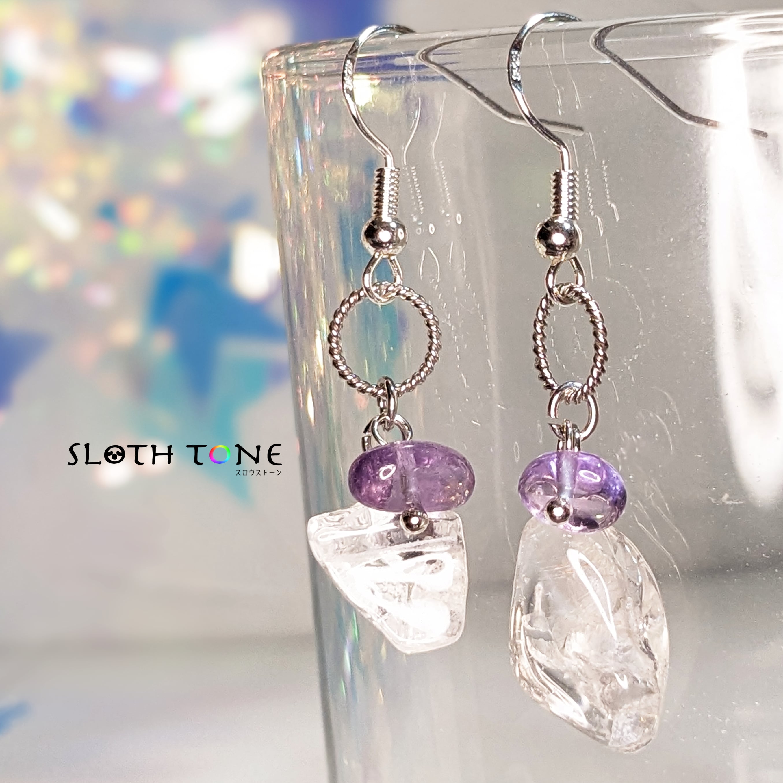 黒と金のソウタシエの耳飾り | slothtone