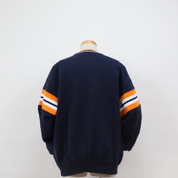 XLARGE（エクストララージ） ストライプスリーブ チームロゴ 