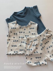 【取寄/韓国直送】Aosta 26/SM リブショートパンツ｜夏服｜韓国子供服