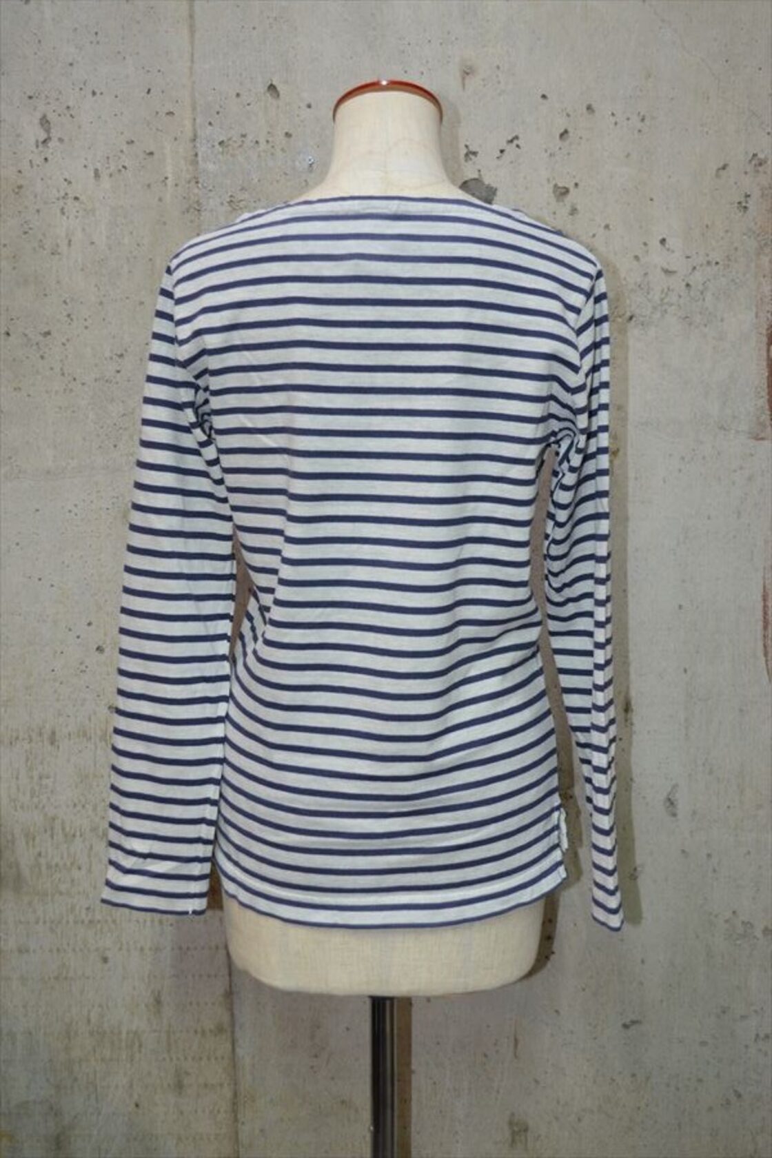 マーガレットハウエル MHL. MARGARET HOWELL ボーダー ロング Tシャツ 