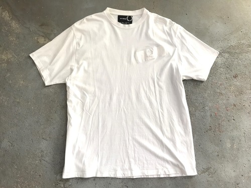 2018SS RAF SIMONS × FRED PERRY tape detail T-shirt