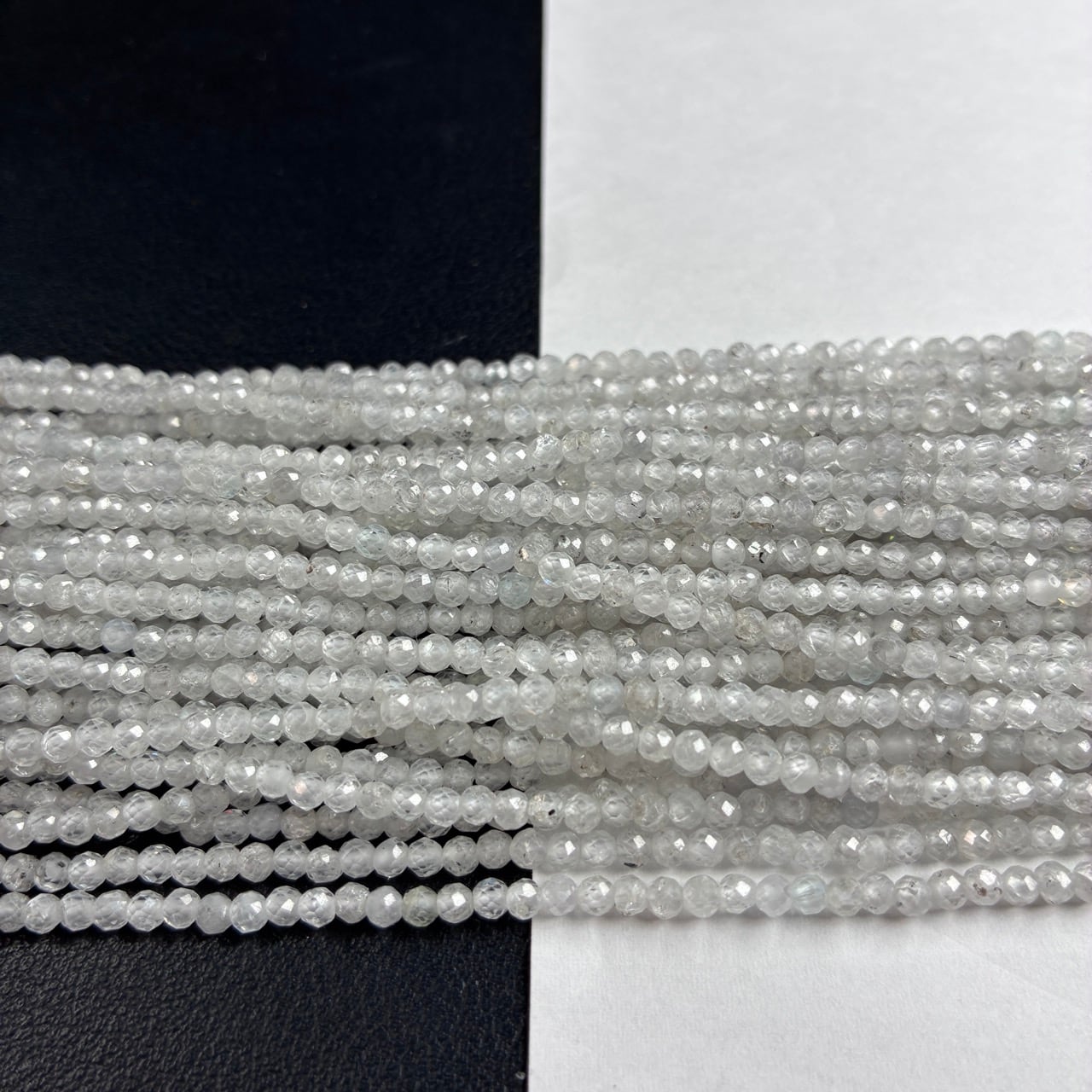 ジルコン ラウンド 白 3㎜ | K0034