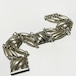 30's〜40's Vintage 925 Silver Link Bracelet Made In Mexico