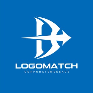 目標を定めた矢Bのロゴ