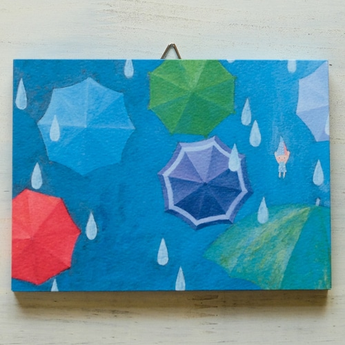 4：3アートパネルNo.19「雨になる」