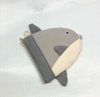 パスケース　マンボウ｜とりさん工房ーかわいいハンドメイドポーチ