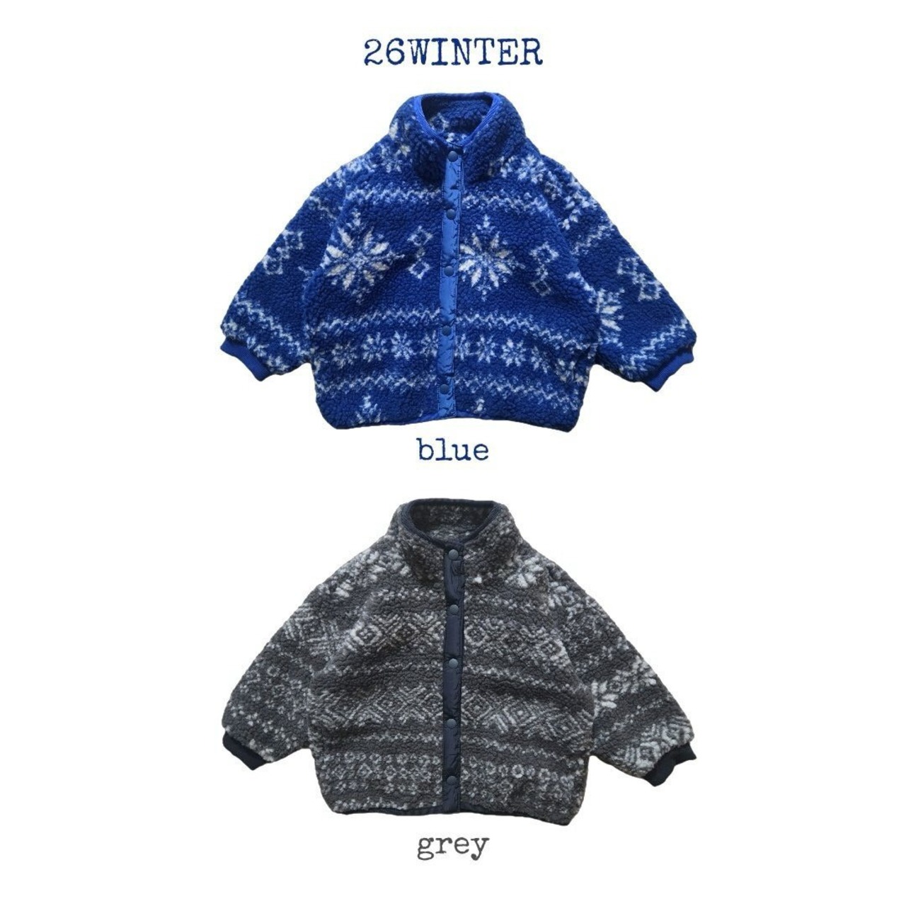BYMIMI［取寄］snow flake jacket 26winter