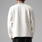 Long Sleeve Crew Neck Drop Shoulder Pullover Sweat ◇2color H0992