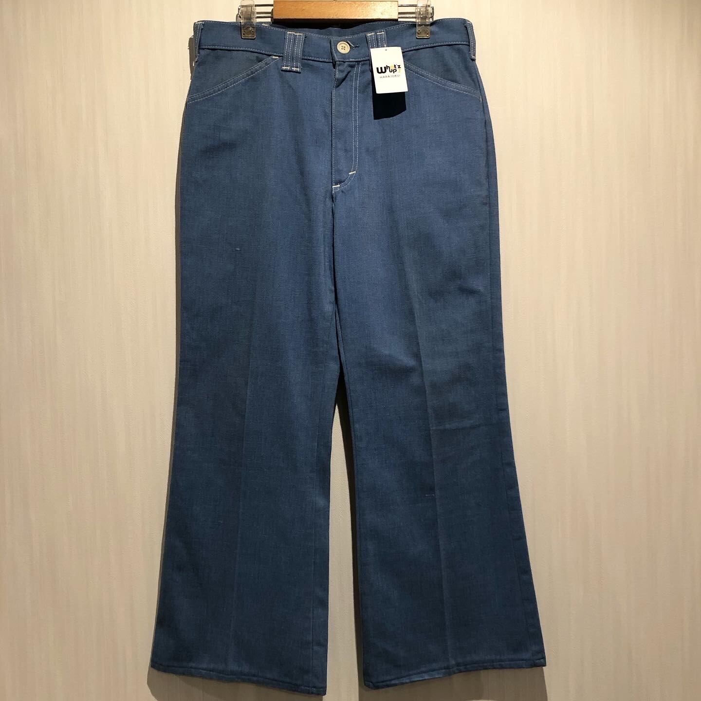 70s〜80s Lee cotton × polyester flare pants【高円寺店】