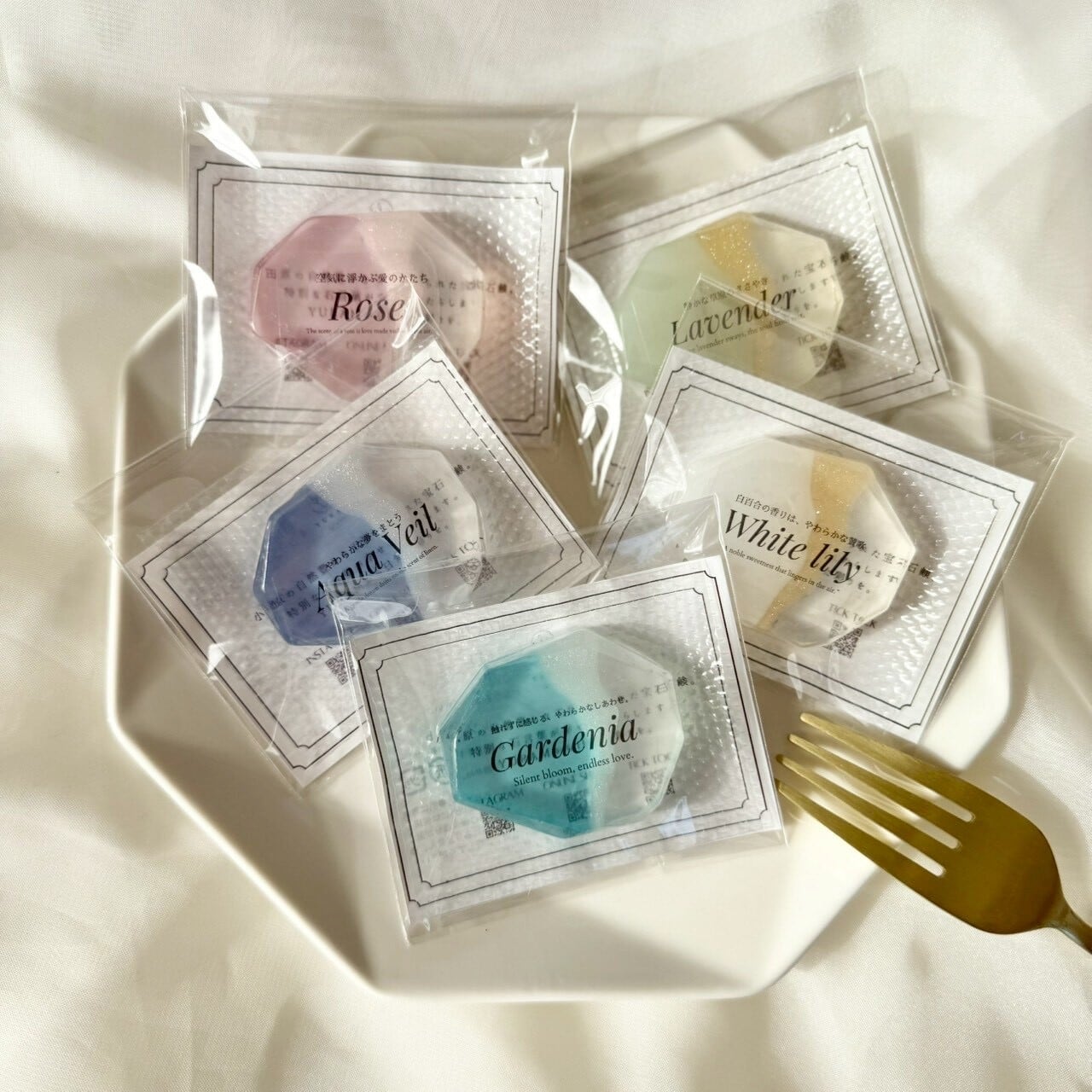 【累計98000個突破】結婚式席札・プチギフト・ノベルティに!「実用的で嬉しい♡宝石石鹸」