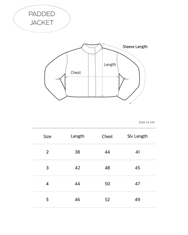 《予約》EARTH THE ARCHIVE / Padded jaket (2color)