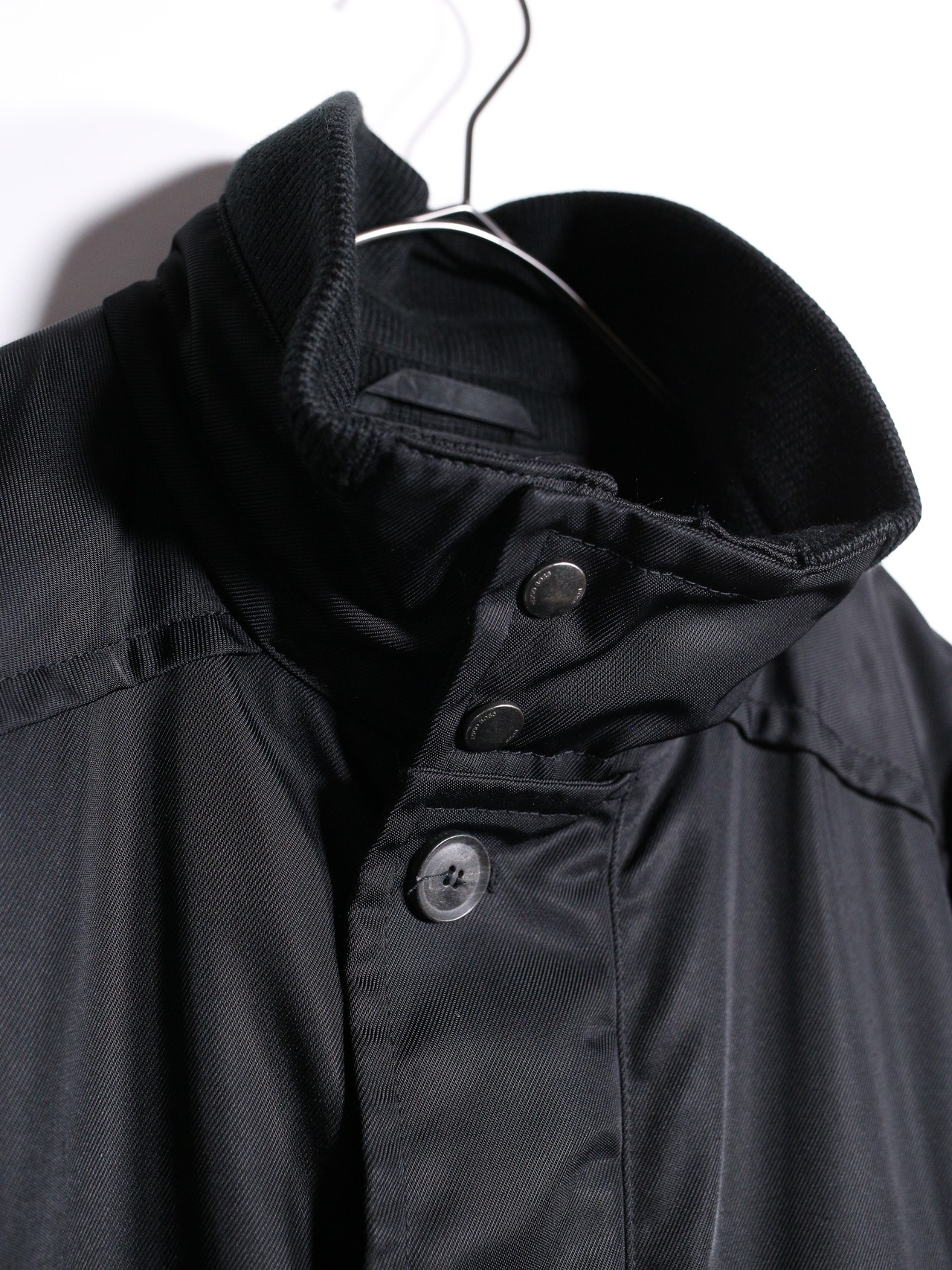"HUGO BOSS" high- neck zip-up coat jacket - 8