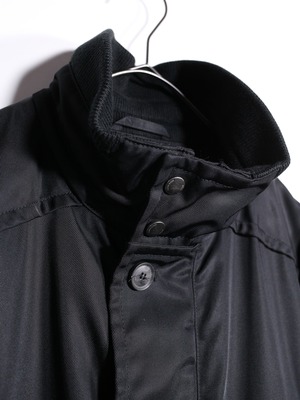 "HUGO BOSS" high- neck zip-up coat jacket