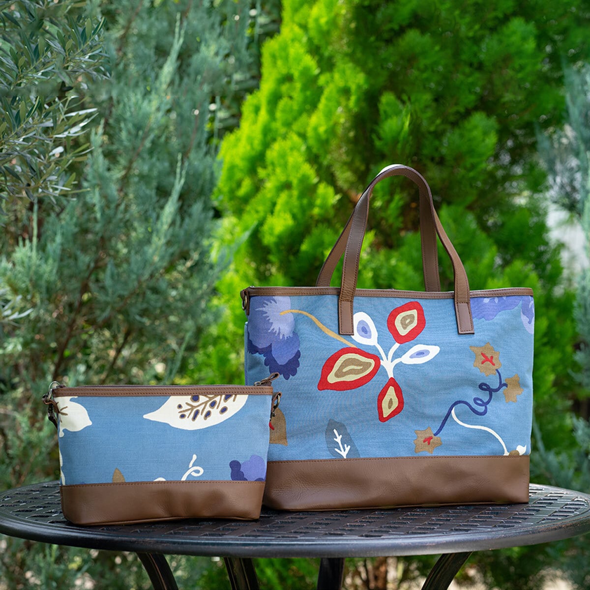 スウェーデン 輸入生地 親子トート マザーズバッグ A4 カミラ 3 北欧