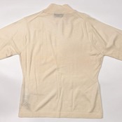 カシミヤ混 DAKS ダックス 長袖 ウール ニット セーター M/ホワイト アイボリー レディース