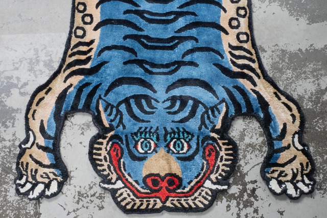 Tibetan Tiger Rug 《Sサイズ•シルク093》チベタンタイガーラグ