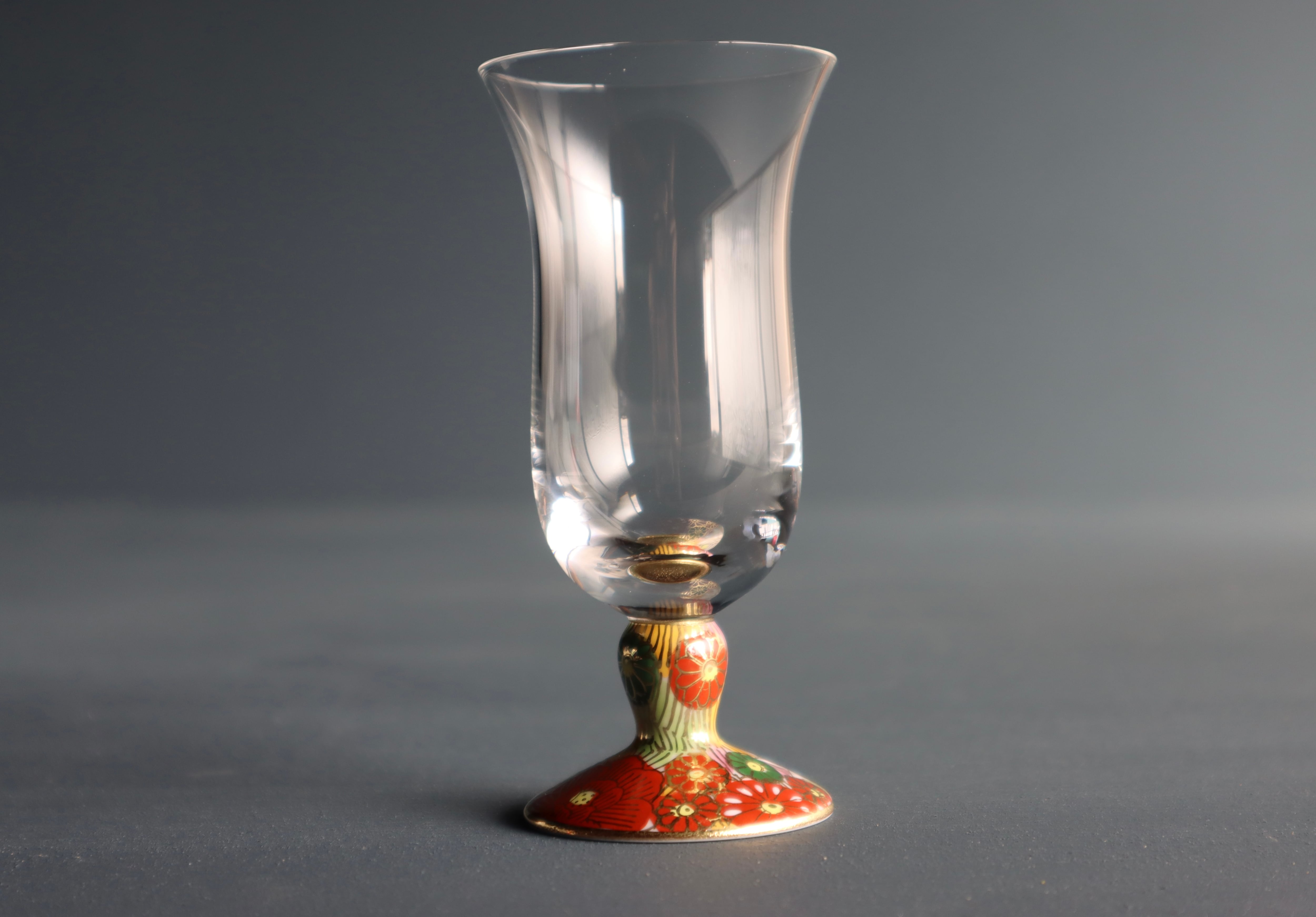 九谷焼 和グラス 冷酒グラス 金花詰 | 産直マルシェいしかわ