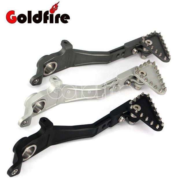 用bmw r1200gs lc/冒険2013 2014 2015 2016オートバイアクセサリー調節可能な折りたたみ後足ブレーキレバーペダル