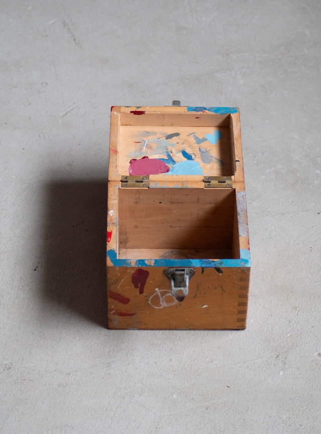unknown used Wood box