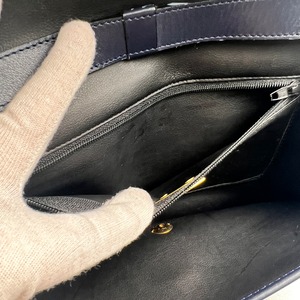 DIOR ディオール レザー ショルダーバッグ 黒 A-13644