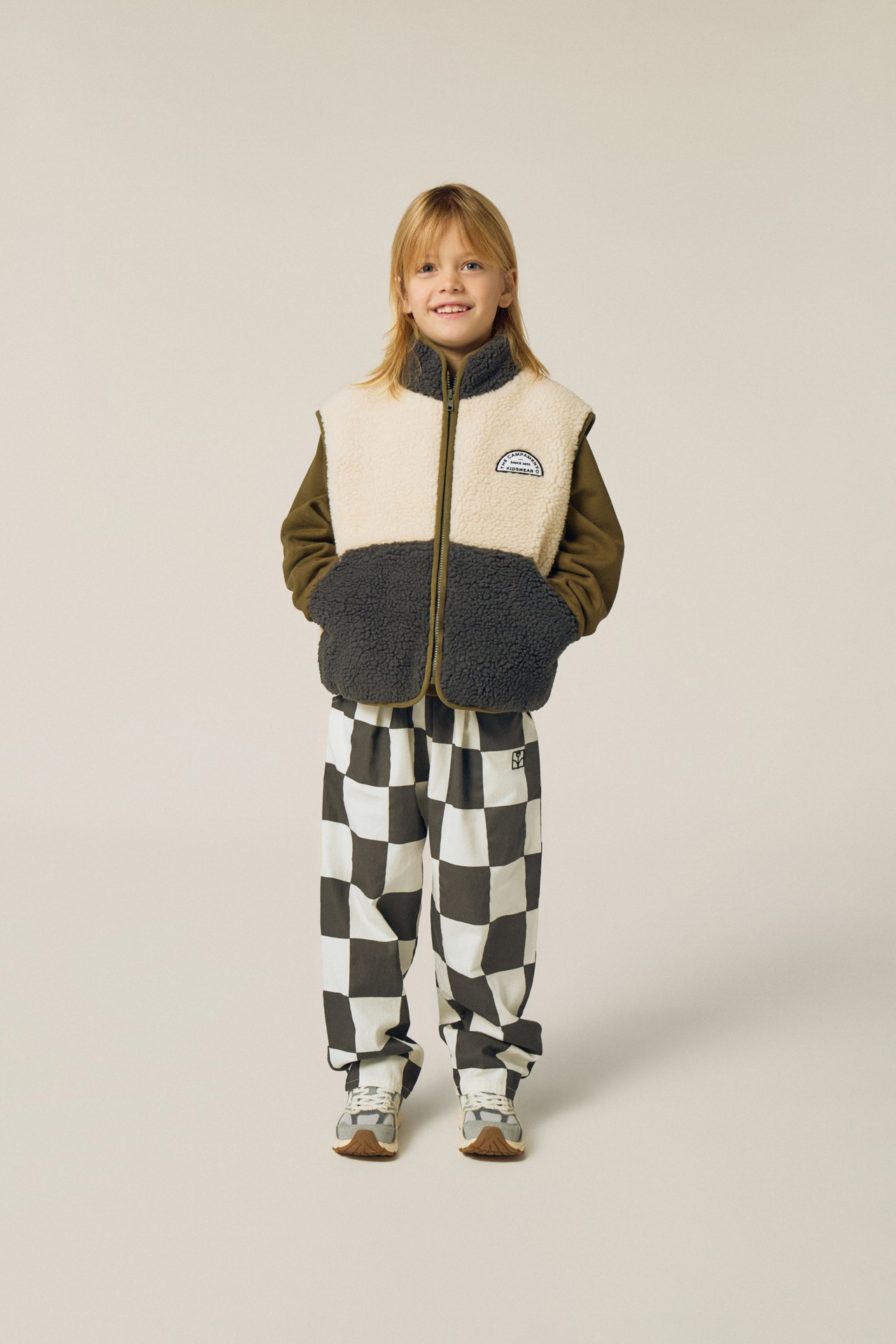 the campamento/Ecru Teddy Vest