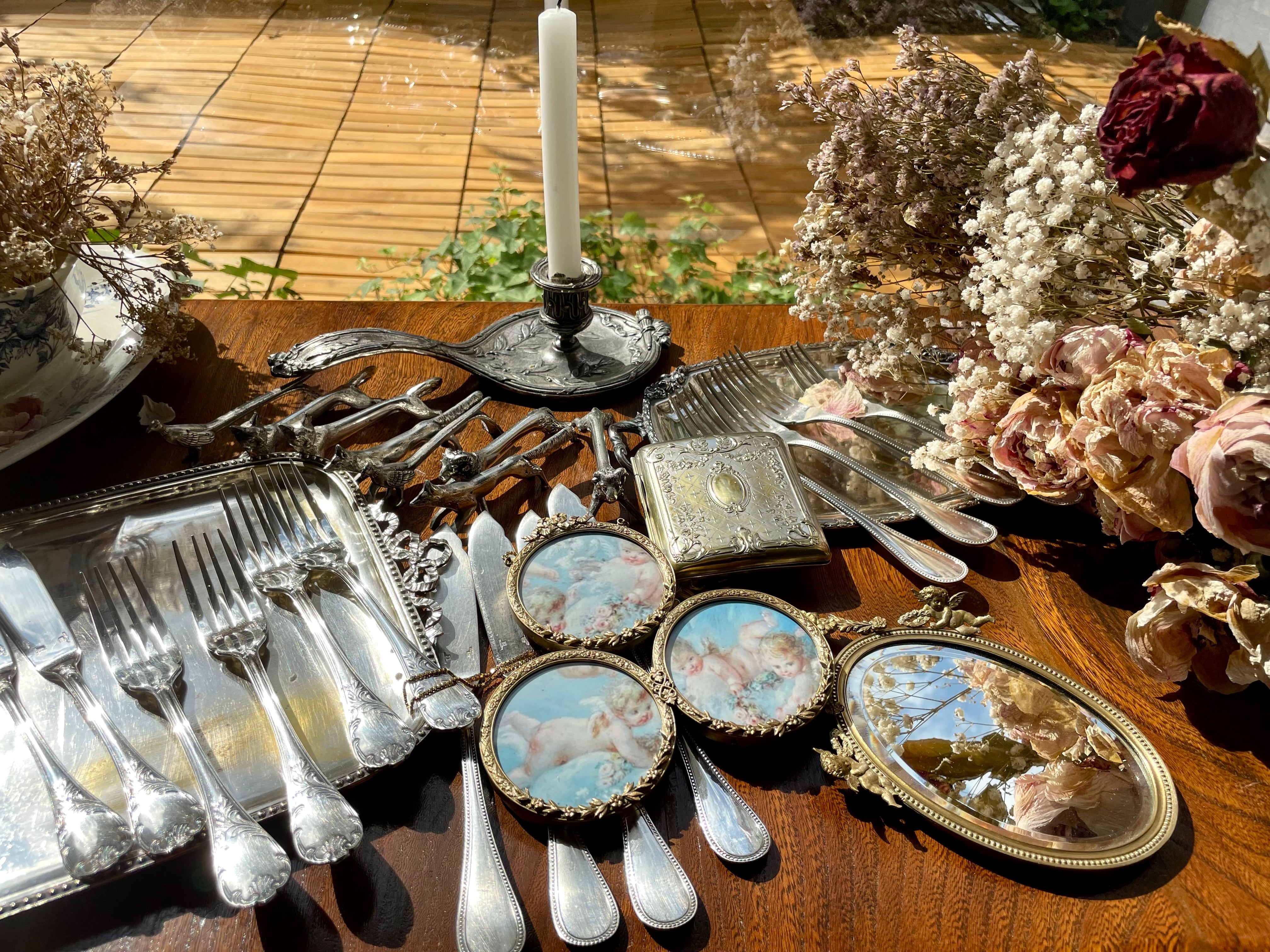 送料込み表示】ref: 1765 アンティーク・Christofle Marly ・ポワソン