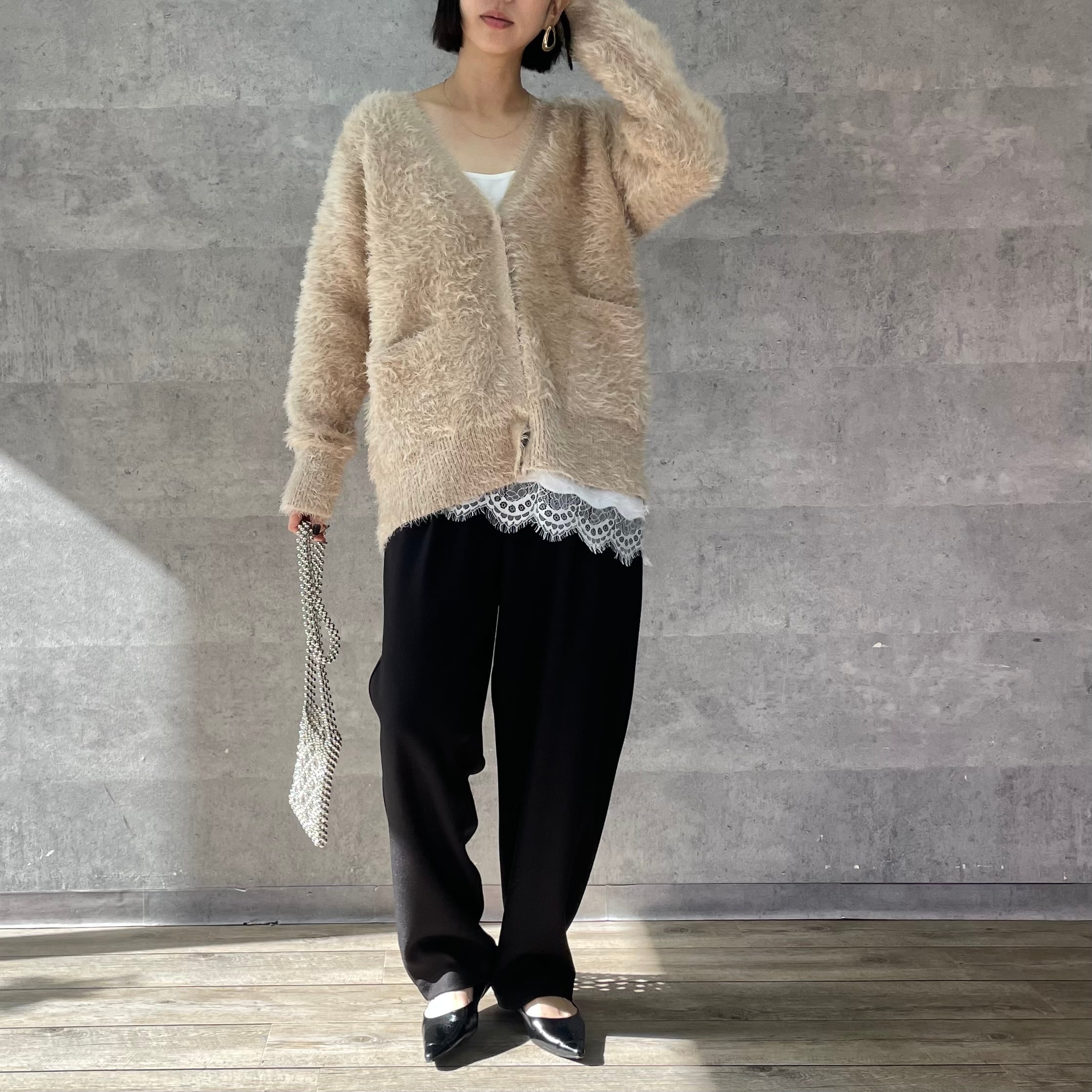 レースヘムアシンメトリーキャミソール（NO.85261716） | AnnaKerry