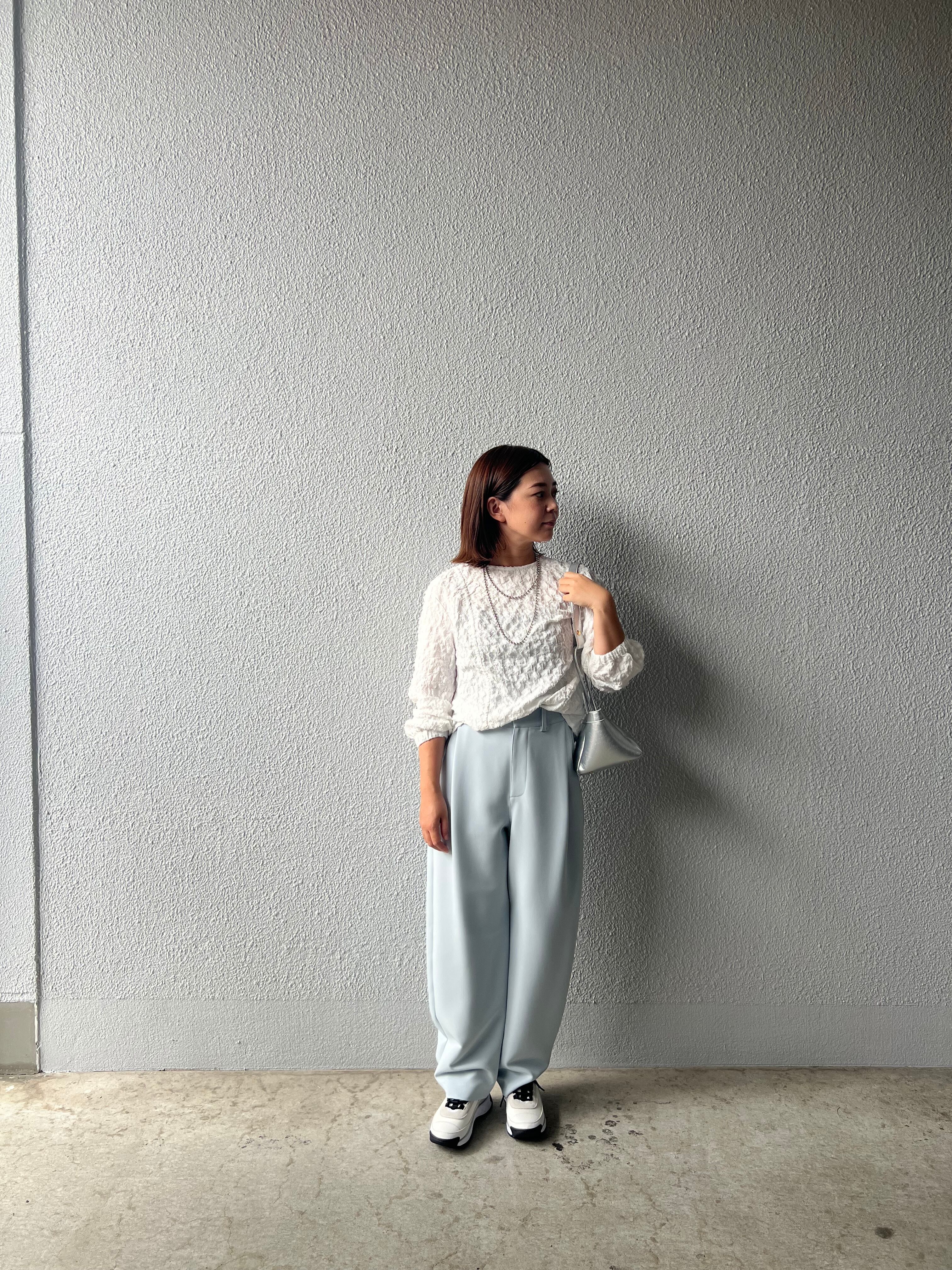 【PASSIONE】タック入りカーブパンツ 516601