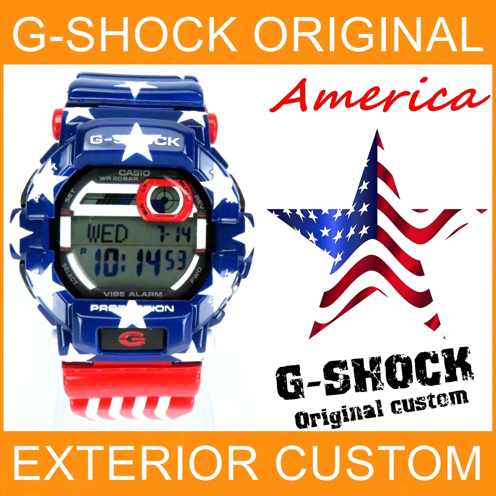 ◇超レア◇G-SHOCK × ALIFE コラボ 星条旗 CASIO Gショック alife g-shock